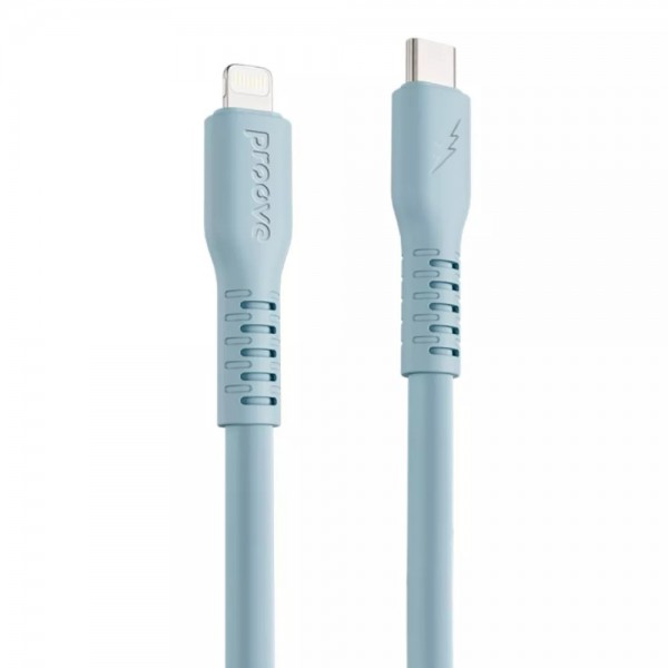 Кабель Proove Eternal Type-C to Lightning 27W (2m) Light Blue