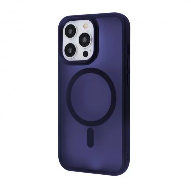 Чохол WAVE Matte Insane Case with Magnetic Ring iPhone 13 Pro Midnight Blue