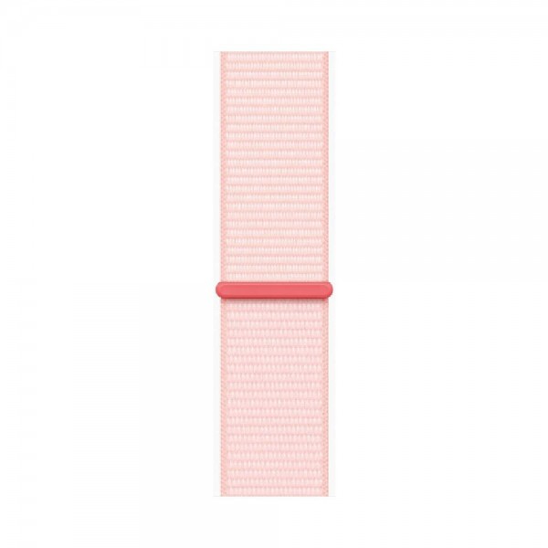 New Apple Watch Series 9 GPS 45mm Pink Aluminum Case with Light Pink Sport Loop