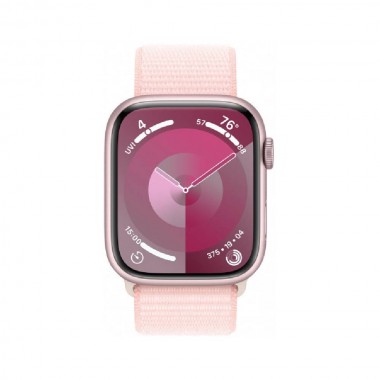 Б/У Apple Watch Series 9 GPS 45mm Pink Aluminum Case with Light Pink Sport Loop
