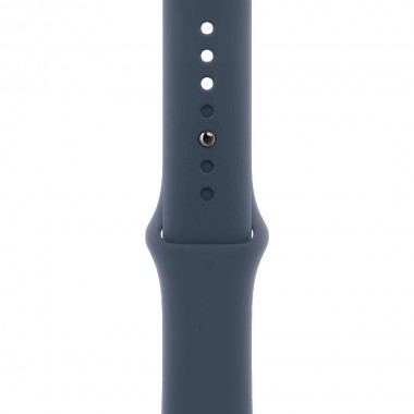 Б/У Apple Watch Series 9 GPS 41mm Silver Aluminum Case w. Storm Blue Sport Band
