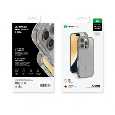 Чохол AmazingThing Omni Case для iPhone 16 Pro Max with MagSafe Grey