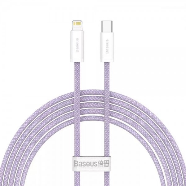 Кабель Baseus Dynamic Series Fast Charging Type-C to Lightning 20W (2m) purple