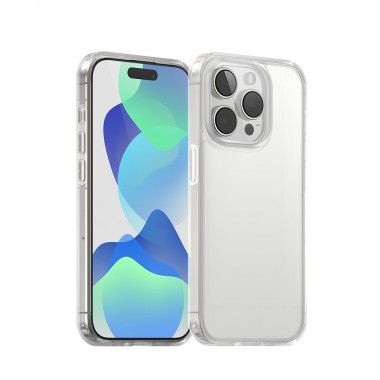 Чохол Blueo Crystal Drop Resistance Phone Case для iPhone 16 Pro Transparent