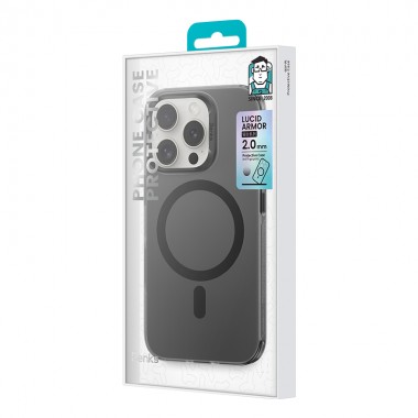 Чохол Benks Lucid Armor Case для iPhone 16 Pro with MagSafe Black