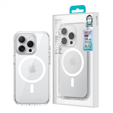 Чехол Benks Lucent Pro Case for iPhone 16 Pro Max with MagSafe Transparent