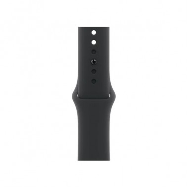 New Apple Watch Series 10 GPS + Cellular GPS 42mm Jet Black Aluminium Case with Black Sport Band - M/L (MWX73)