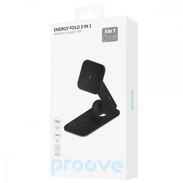 БЗУ Proove Energy Fold 3 in 1 White