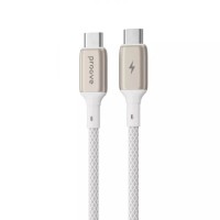 Кабель Proove Dense Metal Type-C to Type-C 60w (1m) White