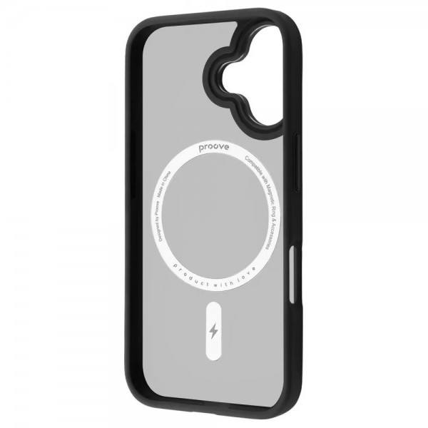 Чохол Proove Essence Case with Magnetic Ring iPhone 16 Black