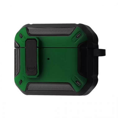 Чехол Defender Case for AirPods 4 Green Black