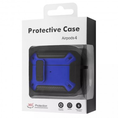 Чехол Defender Case for AirPods 4 Green Black