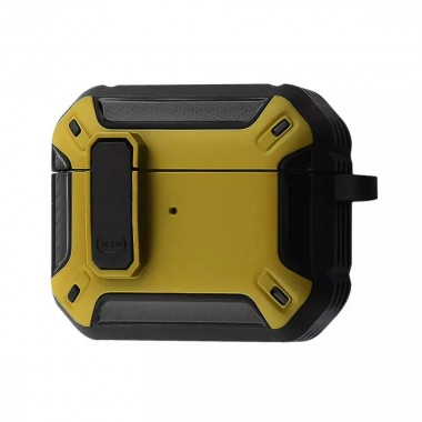 Чехол Defender Case for AirPods 4 Yellow Black