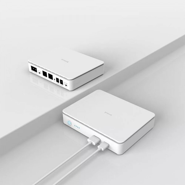 Портативне джерело безперебійного живлення Proove Mini DC UPS 15600mAh White