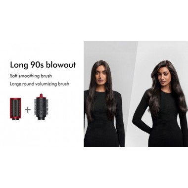 Мультистайлер Dyson Airwrap id Multi-Styler та Dryer Straight to Wavy,Red Velvet/Gold (596926-01)