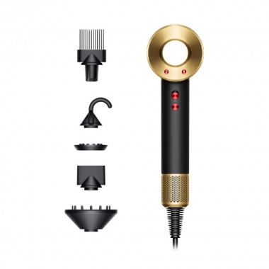 Фен Dyson HD07 Supersonic Onyx Black/Gold (534017-01)