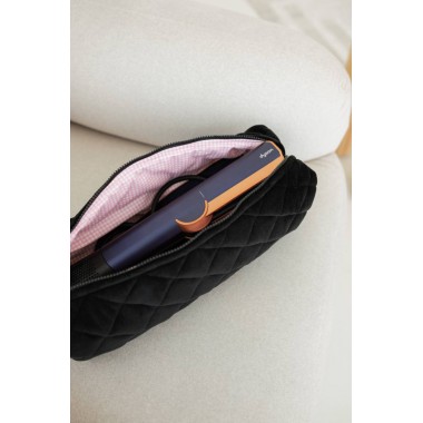 Косметичка MyCream Big для Dyson Airstrait чорна з клітинкою