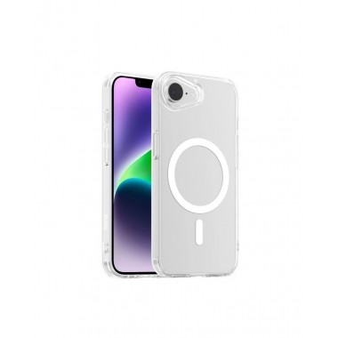Чехол Blueo Crystal Drop Resistance Phone Case for iPhone 16e with Magnet Transparent
