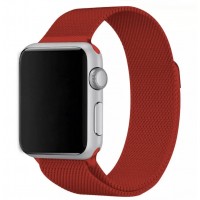 Ремешок Milanese Loop for Apple Watch 38/40/41/42 mm Red