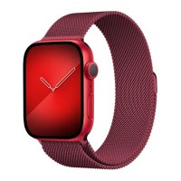 Ремешок Milanese Loop for Apple Watch 42/44/45/46 mm Rose Red