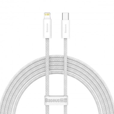 Кабель Baseus Dynamic Series Fast Charging Type-C to Lightning 20W (2m) White