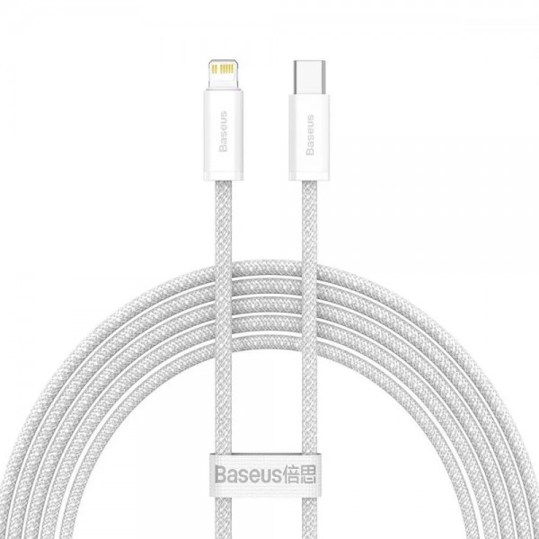 Кабель Baseus Dynamic Series Fast Charging Type-C to Lightning 20W (2m) White