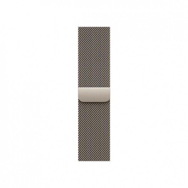 Нові Apple Watch Series 10 GPS + Cellular 46mm Natural Titanium Case з Natural Milanese Loop - M/L (MWYC3) (2)