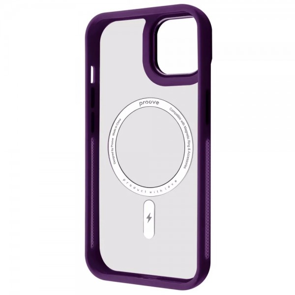 Чохол Proove Clear Essence Case with Magnetic Ring iPhone 13 Deep Purple