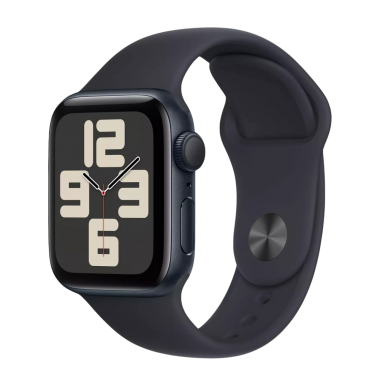 Apple Watch SE 2 2024 44mm GPS Midnight Aluminium Case w. Midnight Sport Band - M/L MXEK3