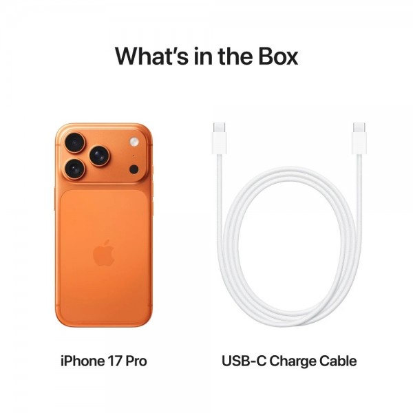 New Apple iPhone 17 Pro 256Gb Cosmic Orange Sim + eSIM
