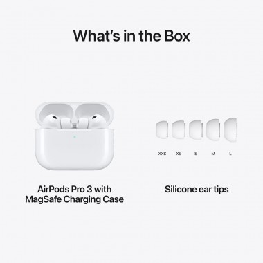 AirPods Pro 3 with MagSafe Charging Case USB-C 2025