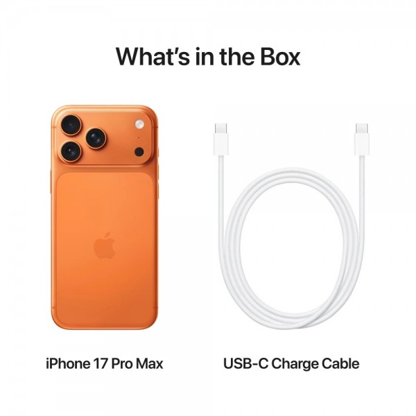 New Apple iPhone 17 Pro Max 512Gb Cosmic Orange Sim + eSIM