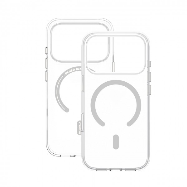 Чохол Blueo Crystal Drop PRO Case для iPhone 17 with MagSafe Transparent