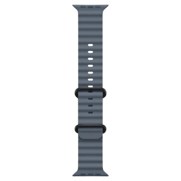 New Apple Watch Ultra 3 GPS + Cellular 49mm Black Titanium Case w. Anchor Blue Ocean Band (MF254)