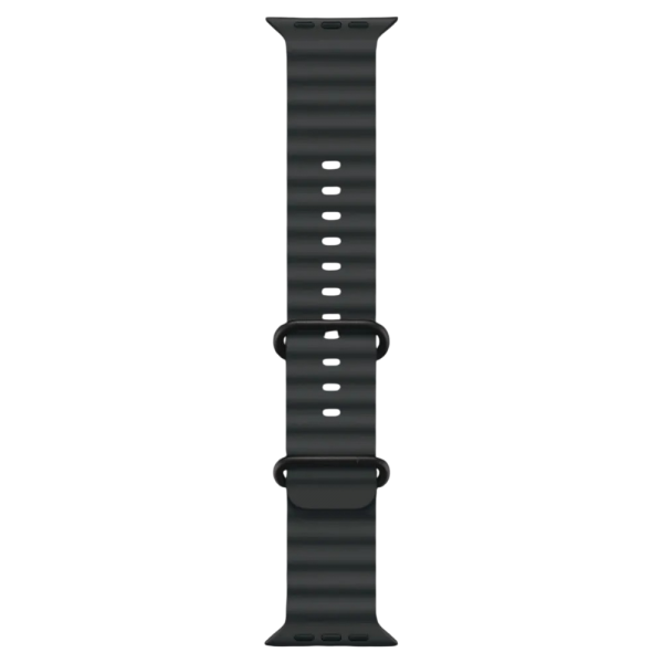 New Apple Watch Ultra 3 GPS + Cellular 49mm Black Titanium Case w. Black Ocean Band (MF0J4)