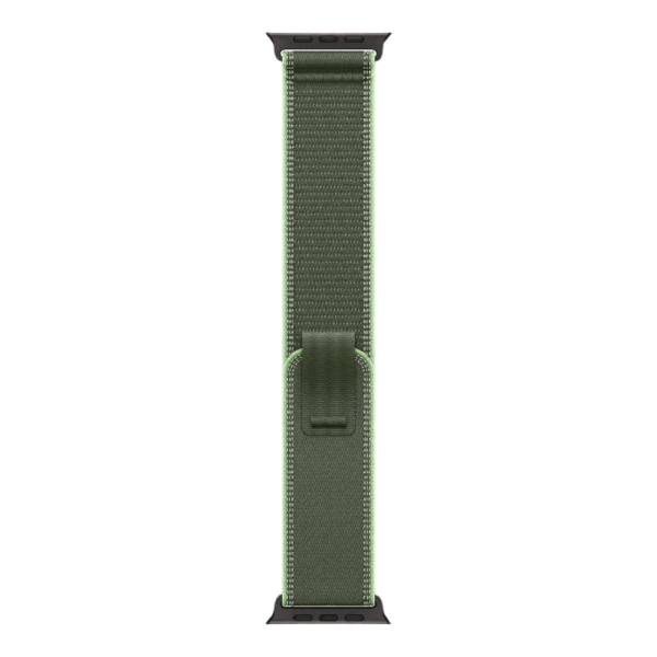 New Apple Watch Ultra 3 GPS + Cellular 49mm Black Titanium Case w. Green/Neon Trail Loop - M/L (MG9P4)