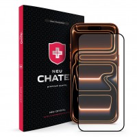 Защитное стекло +NEU Chatel Corning Gorilla Glass with Mesh for iPhone 17 Pro Max Front Black