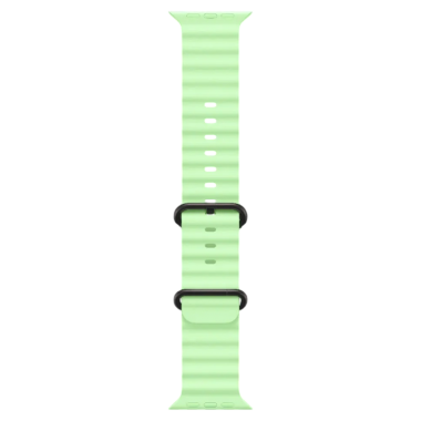 New Apple Watch Ultra 3 GPS + Cellular 49mm Black Titanium Case w. Neon Green Ocean Band (MGCL4)