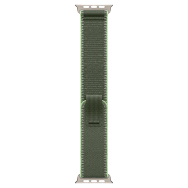 Нова Apple Watch Ultra 3 GPS + Cellular 49mm Natural Titanium Case w. Green/Neon Trail Loop - M/L (MFT54)