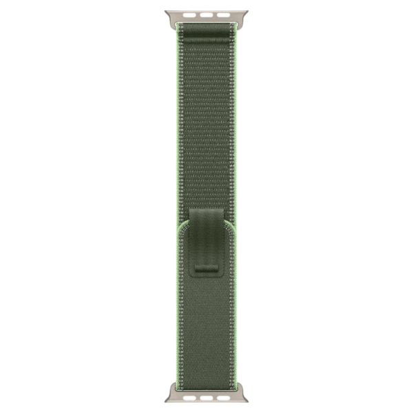 Нова Apple Watch Ultra 3 GPS + Cellular 49mm Natural Titanium Case w. Green/Neon Trail Loop - S/M (MFT44)