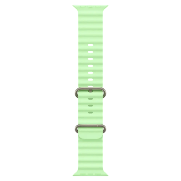 Нова Apple Watch Ultra 3 GPS + Cellular 49mm Natural Titanium Case w. Neon Green Ocean Band (MGCF4)