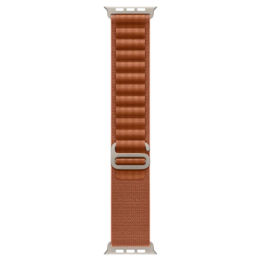 Нова Apple Watch Ultra 3 GPS + Cellular 49mm Natural Titanium Case w. Terra Cotta Alpine Loop - Small (MFTA4)