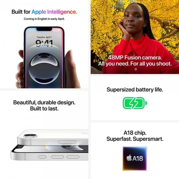 New Apple iPhone 16e 256Gb Black eSIM (2)