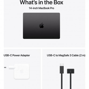 Apple MacBook Pro 14" M5 Chip 16GB/1TB/10CPU/10GPU Space Black 2025 (MDE14)