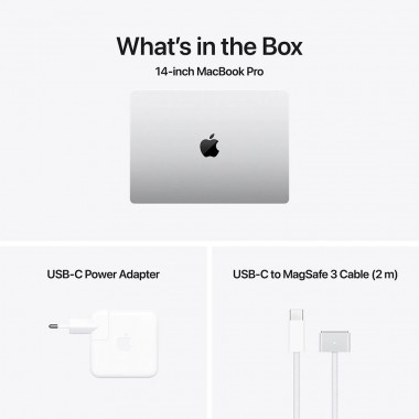 Apple MacBook Pro 14" M5 Chip 16GB/512GB/10CPU/10GPU Silver 2025 (MDE44)