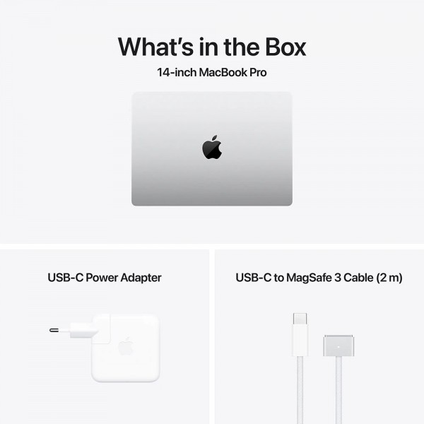 Apple MacBook Pro 14" M5 Chip 24GB/1TB/10CPU/10GPU Silver 2025 (MDE64)