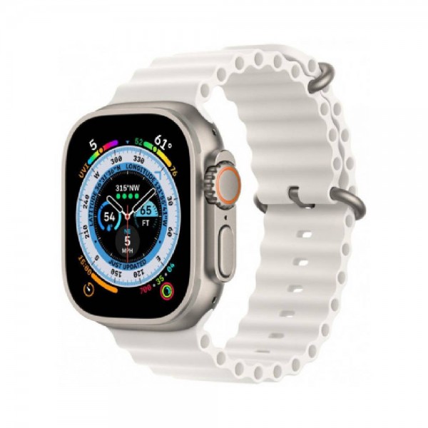 Б/У Apple Watch Ultra GPS + Cellular 49mm Titanium Case with White Ocean Band