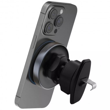 Автотримач з бездротовою зарядкою Proove Circle Qi2 15W Titanium