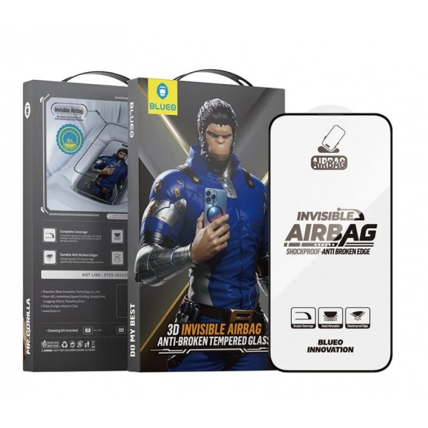 Захисне скло Blueo 2.5D Silk Full Cover HD Glass for iPhone 16 Pro