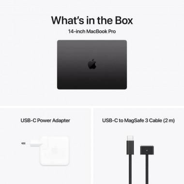 Б/У Apple MacBook Pro 14" M4 Chip 16GB/1TB/10CPU/10GPU Space Black 2024 (MW2V3)